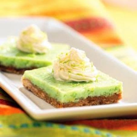 Almond Key Lime Bars