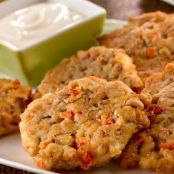 SEASONED BLACK EYED PEA FRITTERS