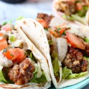 CHICKEN FRIED STEAK TACOS