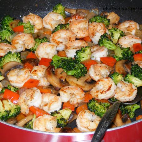 Shrimp & Vegetable Stir Fry