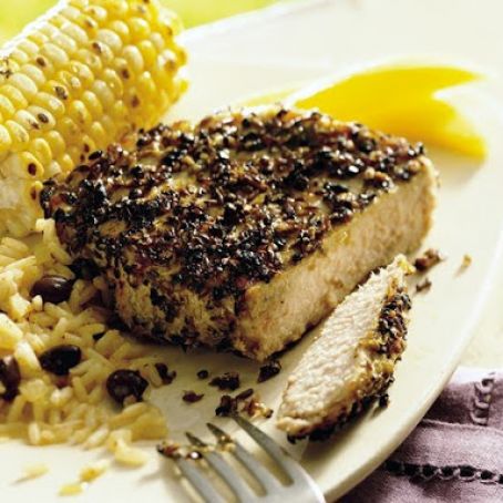 Grilled Cuban Pork Chops