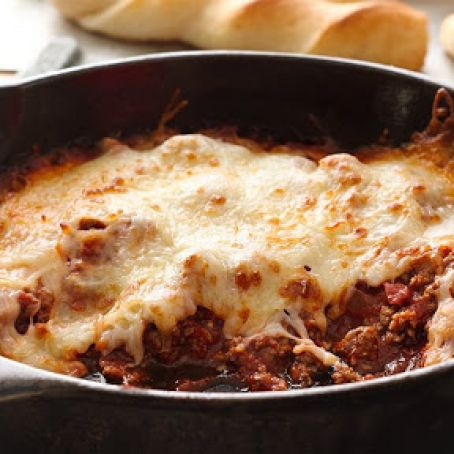 Easy Skillet Pizza Dip