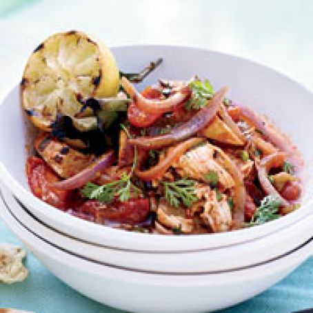 Grilled-Chicken Tagine