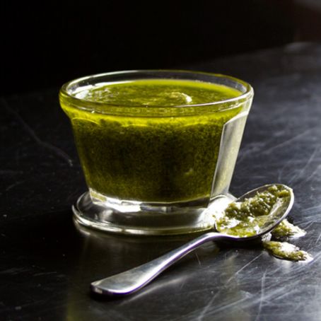 Bacon and Ramp Vinaigrette