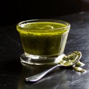 Bacon and Ramp Vinaigrette