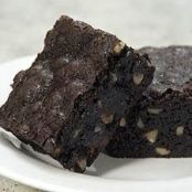 Deep-Dark Fudgy Brownies
