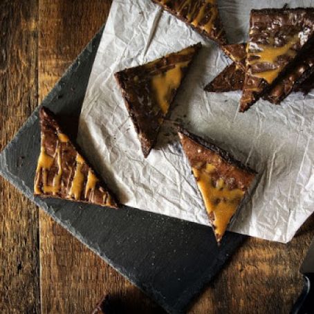 Salted Caramel Brownies