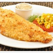 Salt & Vinegar Potato Chip Crusted Cod