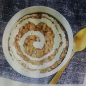 Cinnamon Roll Oatmeal