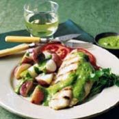 CATFISH & POTATOES w/SALSA VERDE