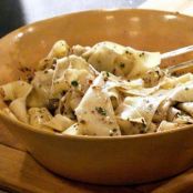 Pappardelle Pasta with Olives, Thyme, and Lemon