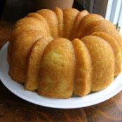 Kentucky Butter Cake with Rum Sauce