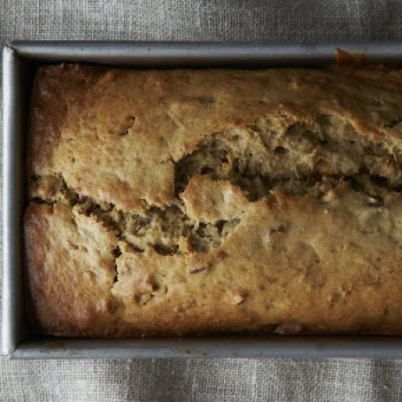 Brown Butter Bourbon Banana Bread
