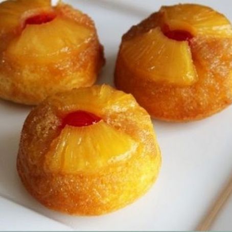 Pineapple Upside Down Cupcakes