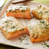 Mustard-Maple Roasted Salmon
