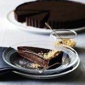 Triple Chocolate Praline Tart