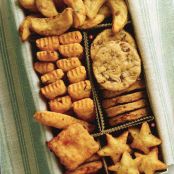 Cheese Straw, Basic Dough with 5 recipes