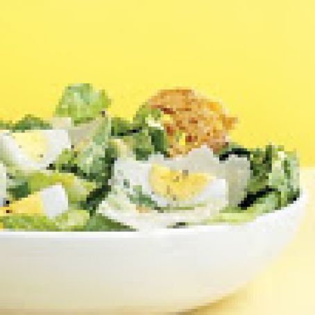 Salad:  Caesar Salad with Hard-Cooked Eggs