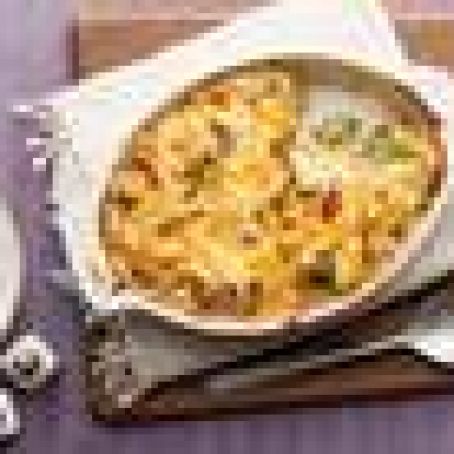 Cheesy Mushroom and Broccoli Casserole