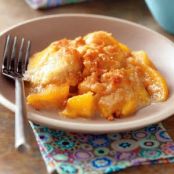 Peach Crumble Dessert