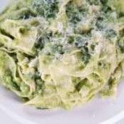 PAPPARDELLE WITH PEAS AND PARM