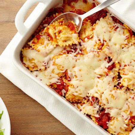 Speedy Ravioli Bake