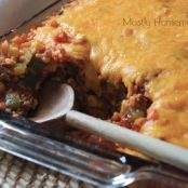 Cheesy Stuffed Pepper Casserole