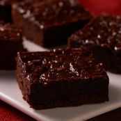 Fudgy Salted Caramel Brownies