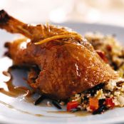 GLAZED DUCK WITH CLEMENTINE SAUCE
