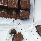 8x8 FROSTED CHOCOLATE CAKE