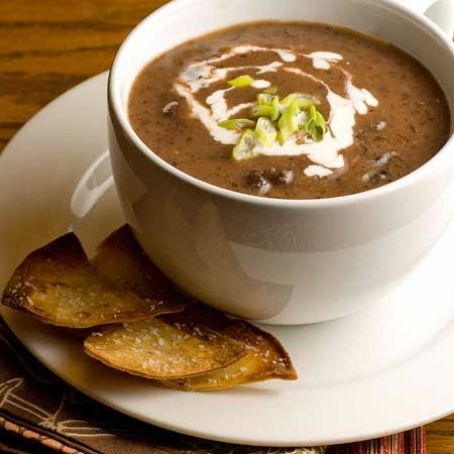 Blender Black Bean Soup