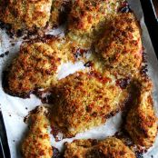 Ina's Crispy Mustard-Roasted Chicken