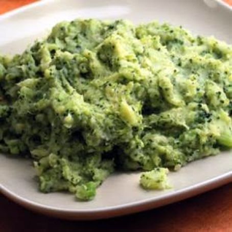 Cheesy Broccoli-Potato Mash