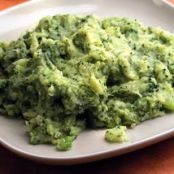 Cheesy Broccoli-Potato Mash
