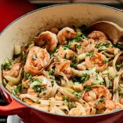 PanFried Noodles andShrimp