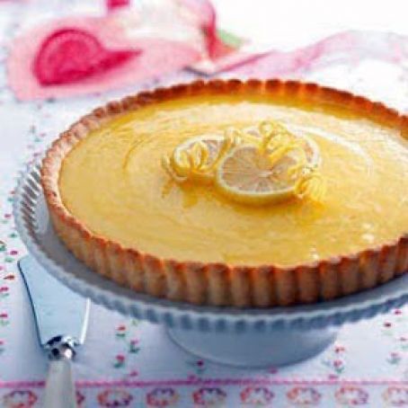 Lemon Tart with Almond Crust