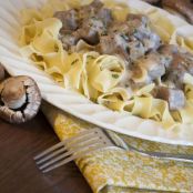 Beef Stroganoff