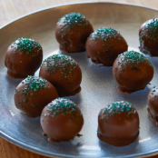 Mint Chocolate Truffles