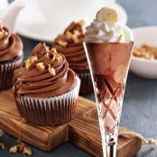 Banana Chocolate Cupcake Shake