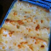 White Chicken Enchiladas