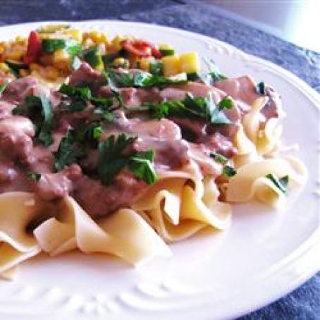 Beef Stroganoff