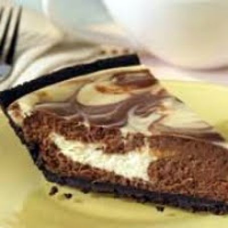 Philadelphia Chocolate Vanilla Swirl Cheesecake