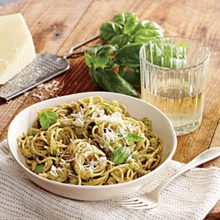 Broccoli and Pecorino Pesto Pasta