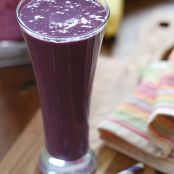 Blueberry Banana PB Smoothie