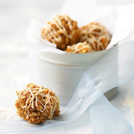 Peanut Apple Crunch Balls