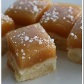Caramel Topped Shortbread Bites