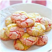 Strawberry Lemonade Cookies