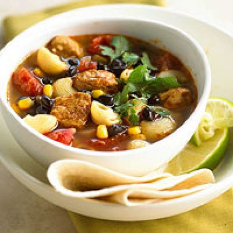 Mexican Chicken Minestrone