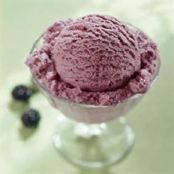 Blackberry-Lemon Ice Cream