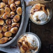 Butterscotch Bananas With Vanilla Ice Cream